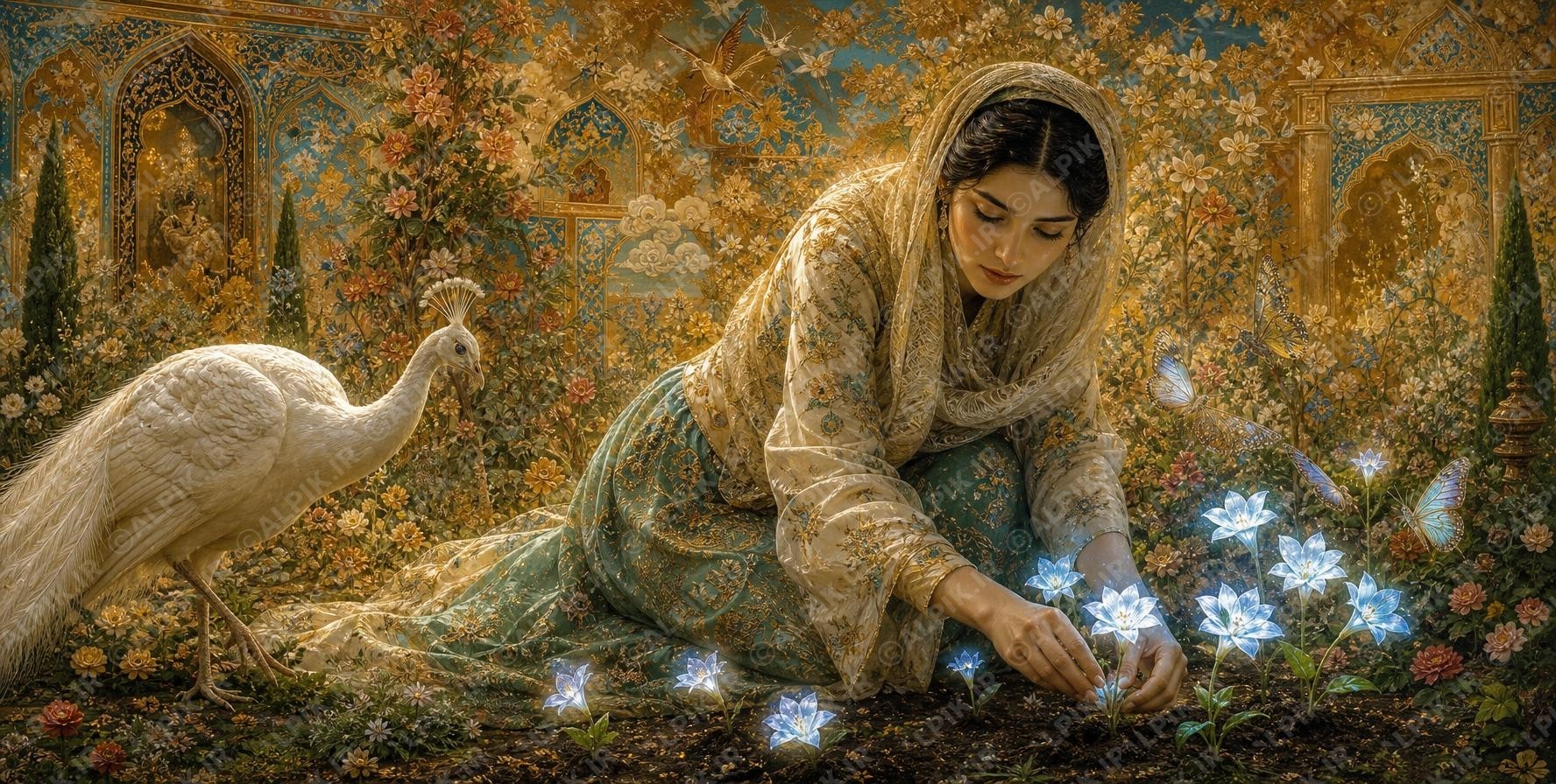 a-2-1-ultra-wide-museum-quality-masterpiece.-original-narrative-a-young-graceful-iranian-woman-in-elegant-conservative-persian-garments-high-collar-covering-neck-and-chest-long-sleeves-to-wrists-flowing-floor-length-fab-2.jpg A 2 1 ultra wide museum quality masterpiece. Original narrative A young graceful Iranian woman in elegant conservative Persian garments (high collar covering neck and chest, long sleeves to wrists, flowing floor length fab (2)