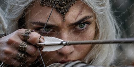 Ultra realistic cinematic historical photograph from a high budget Sasanian Persian epic film, 8K cinema camera quality. PHASE 1 EXTREME MACRO PRECISION Ultra macro close up focused solely on the eyes and hands of Armaiti. Her