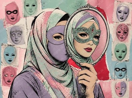 هویت پنهان در آینه پاپ‌آرت