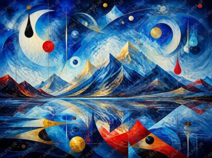 انعکاس کیهانی کوهستان