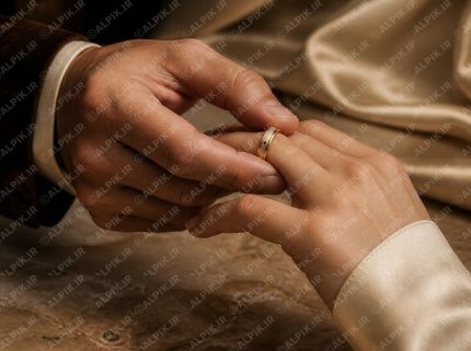 حلقه ازدواج و پیوند عاشقانه