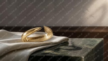 دستبند طلای مدرن و لوکس