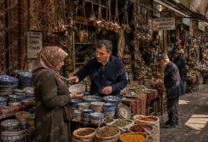 بازار سنتی و خرید سوغات در آنتالیا