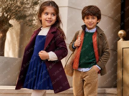 مدل‌های شیک پوشاک پاییزه و زمستانه کودکان