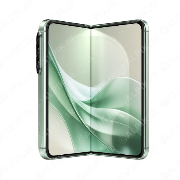 alpik-3096019.png آیکون سه بعدی گوشی هوشمند تاشو سبز