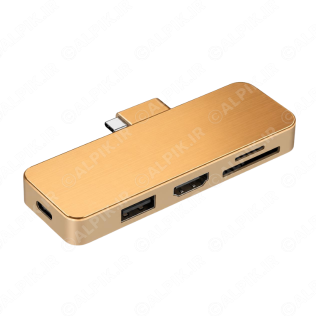 alpik-3105799.png آیکون سه بعدی هاب و مبدل تایپ سی طلایی