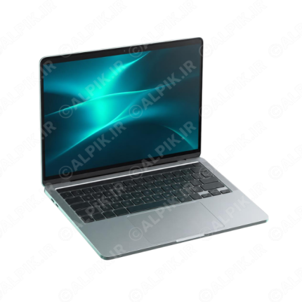 لپ‌تاپ مدرن نقره‌ای بدون پس‌زمینه
