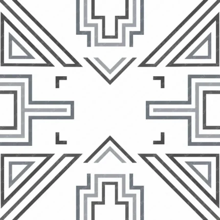 طرح پترن تکرار شونده هندسی مدرن با قابلیت چاپ بی‌نهایت
