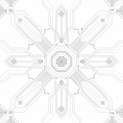طرح پترن هندسی تکرارشونده لاکچری مدرن