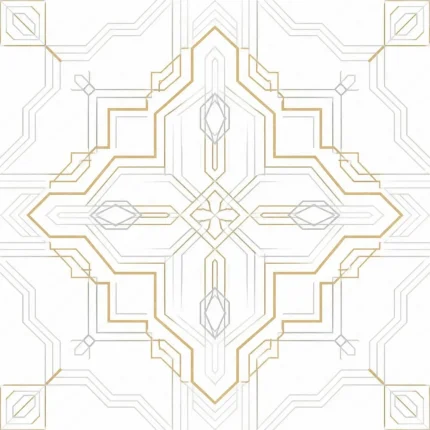 طرح پترن هندسی تکرارشونده (Seamless) لاکچری و مدرن