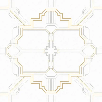 طرح پترن هندسی تکرارشونده و لاکچری آرت دکو