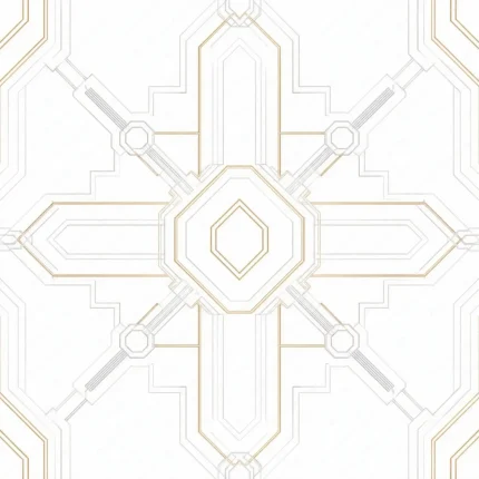 طرح پترن هندسی لوکس و بدون درز آرت دکو