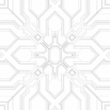 طرح پترن هندسی بدون درز با خطوط ظریف خاکستری