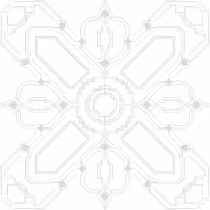طرح پترن هندسی تکرارشونده (Seamless) مدرن و مینیمال